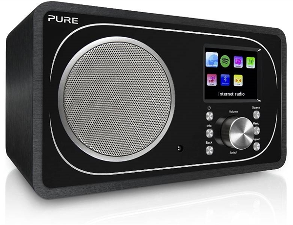 PURE EVOKE F3 -  DAB+ / INTERNET RADIO MED BLUETOOTH